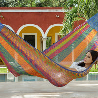 The out and about Mayan Legacy hammock Single Size in Mexicana colour